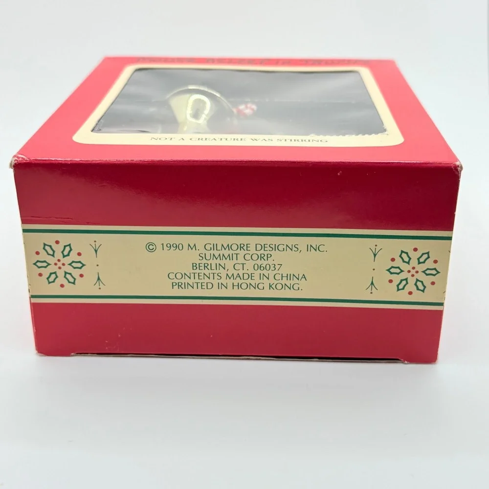 Vintage Summit Heirloom Collection "Not A Creature Was Stirring" Dated 1990‎ - Picture 6 of 8